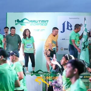 Race photo from ARUTMIN BORNEO RUN 2025