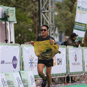 Race photo from ARUTMIN BORNEO RUN 2025