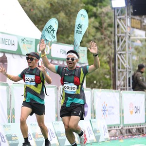 Race photo from ARUTMIN BORNEO RUN 2025