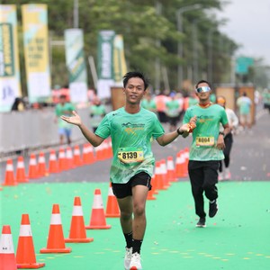 Race photo from ARUTMIN BORNEO RUN 2025
