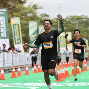 Race photo from ARUTMIN BORNEO RUN 2025