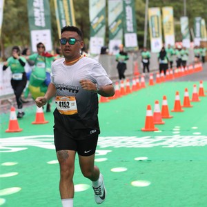 Race photo from ARUTMIN BORNEO RUN 2025