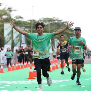 Race photo from ARUTMIN BORNEO RUN 2025
