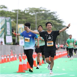 Race photo from ARUTMIN BORNEO RUN 2025