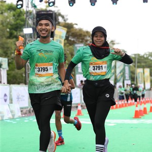 Race photo from ARUTMIN BORNEO RUN 2025