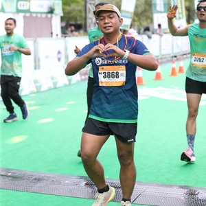 Race photo from ARUTMIN BORNEO RUN 2025