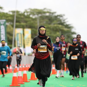 Race photo from ARUTMIN BORNEO RUN 2025