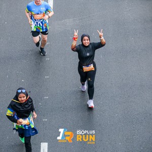 Race photo from ISOPLUS RUN 2026 - JAKARTA