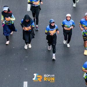 Race photo from ISOPLUS RUN 2026 - JAKARTA