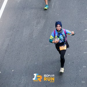 Race photo from ISOPLUS RUN 2026 - JAKARTA