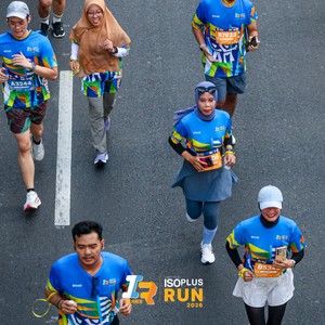 Race photo from ISOPLUS RUN 2026 - JAKARTA
