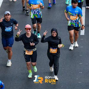 Race photo from ISOPLUS RUN 2026 - JAKARTA