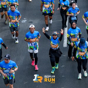Race photo from ISOPLUS RUN 2026 - JAKARTA