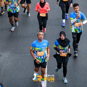 Race photo from ISOPLUS RUN 2026 - JAKARTA