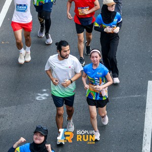 Race photo from ISOPLUS RUN 2026 - JAKARTA