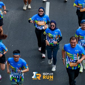 Race photo from ISOPLUS RUN 2026 - JAKARTA