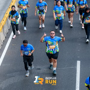 Race photo from ISOPLUS RUN 2026 - JAKARTA