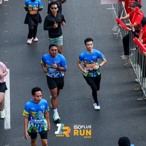 Race photo from ISOPLUS RUN 2026 - JAKARTA