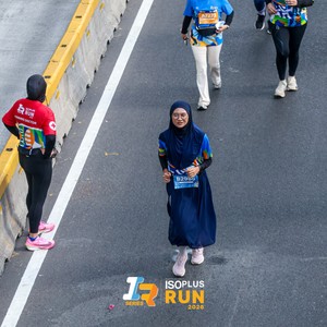 Race photo from ISOPLUS RUN 2026 - JAKARTA
