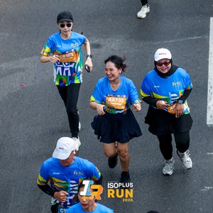 Race photo from ISOPLUS RUN 2026 - JAKARTA