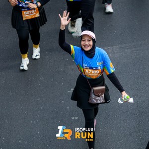 Race photo from ISOPLUS RUN 2026 - JAKARTA