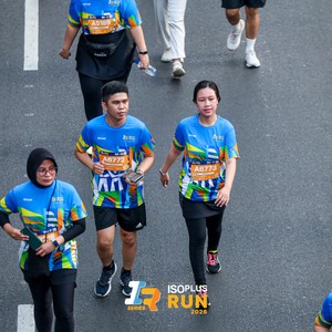 Race photo from ISOPLUS RUN 2026 - JAKARTA