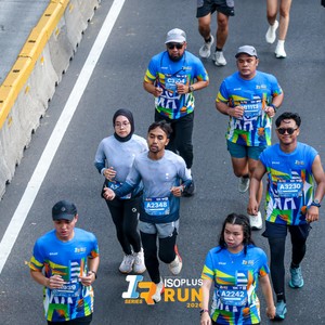 Race photo from ISOPLUS RUN 2026 - JAKARTA