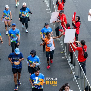 Race photo from ISOPLUS RUN 2026 - JAKARTA