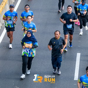 Race photo from ISOPLUS RUN 2026 - JAKARTA