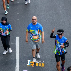 Race photo from ISOPLUS RUN 2026 - JAKARTA