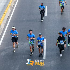 Race photo from ISOPLUS RUN 2026 - JAKARTA