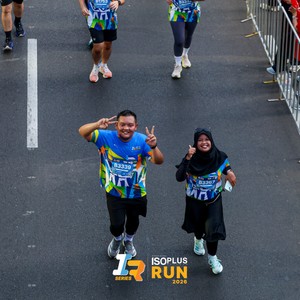 Race photo from ISOPLUS RUN 2026 - JAKARTA