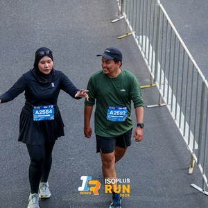 Race photo from ISOPLUS RUN 2026 - JAKARTA
