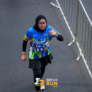Race photo from ISOPLUS RUN 2026 - JAKARTA