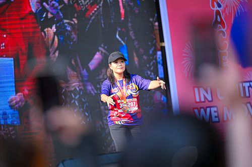 Race photo from NOTARACE 2025