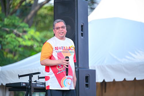 Race photo from NOTARACE 2025