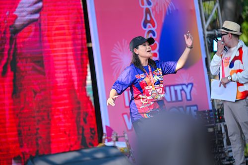 Race photo from NOTARACE 2025