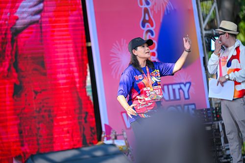Race photo from NOTARACE 2025