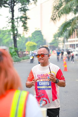 Race photo from NOTARACE 2025