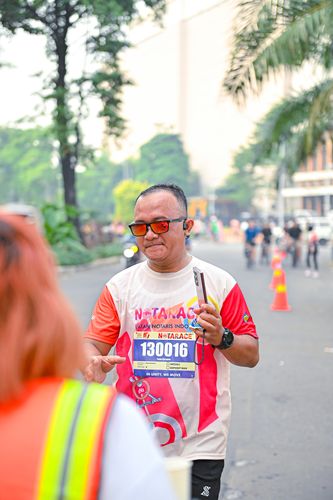 Race photo from NOTARACE 2025