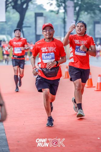 Race photo from ONE RUN 10K 2025