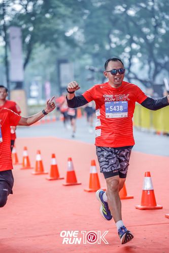 Race photo from ONE RUN 10K 2025