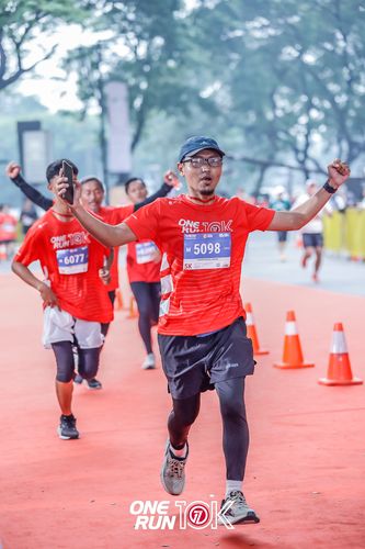Race photo from ONE RUN 10K 2025