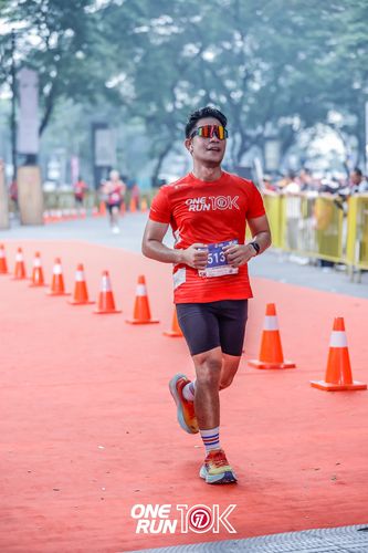 Race photo from ONE RUN 10K 2025