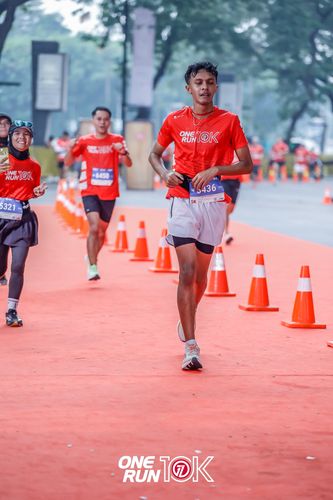 Race photo from ONE RUN 10K 2025