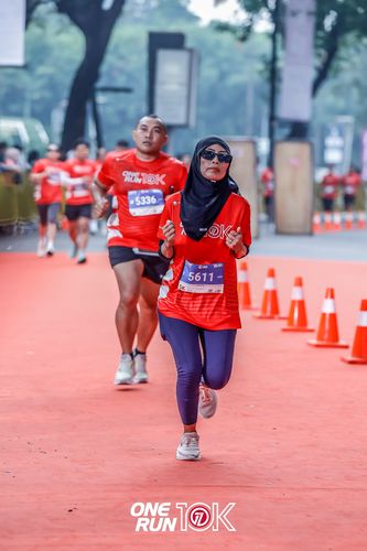 Race photo from ONE RUN 10K 2025
