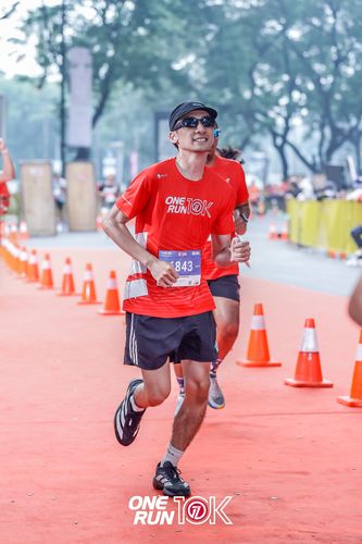 Race photo from ONE RUN 10K 2025