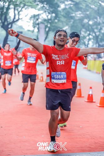 Race photo from ONE RUN 10K 2025