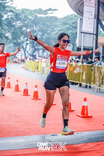 Race photo from ONE RUN 10K 2025
