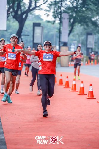 Race photo from ONE RUN 10K 2025